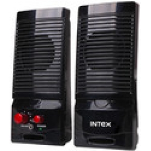 INTEX PRODUCTS - Intex IT-Shine Speaker Wired Laptop/Desktop Speaker(Black, 2.0 Channel)